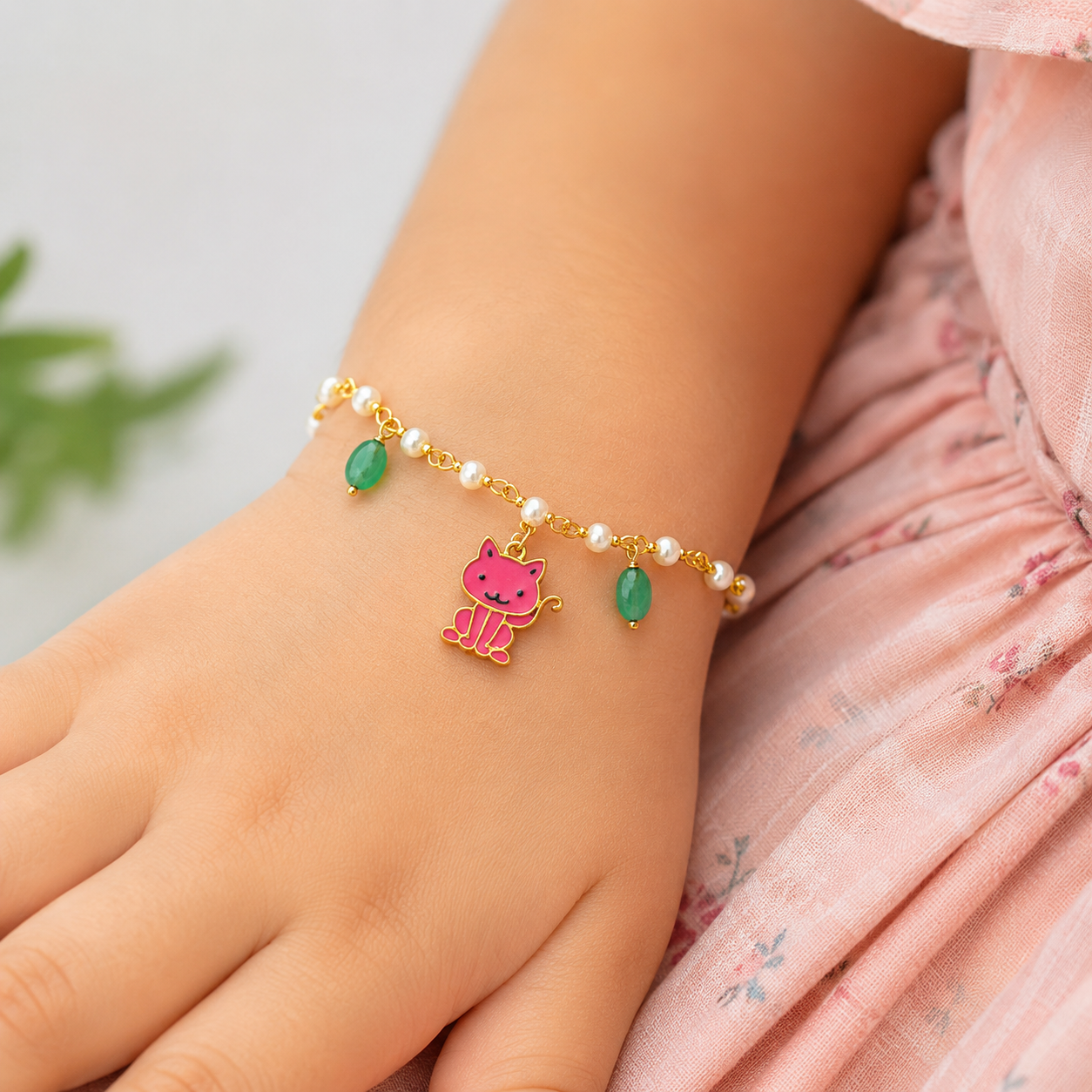 Cute as Kitten Bracelet Rakhi